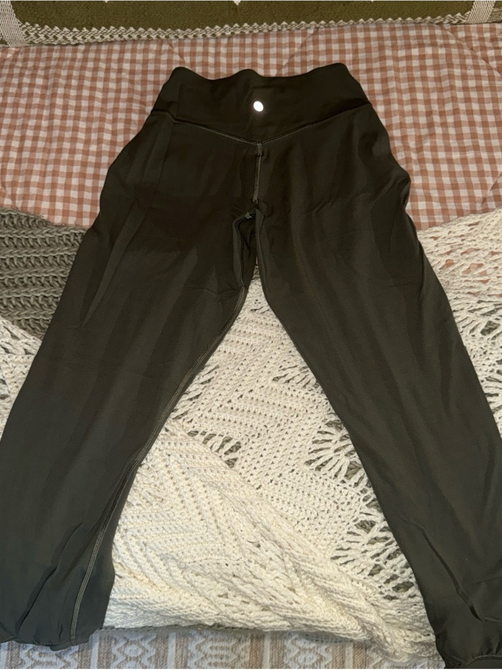 lululemon athletica Black High-Rise Jogger Pants